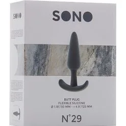 Sono No. 29 Buttplug 8 Sono No. 29 Buttplug -Buttpluggs Winkel sono no. 29 buttplug grijs verpakt 3