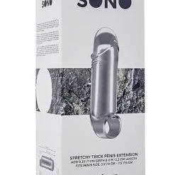 Sono No. 35 Stretchy Thick Penis Extension -Buttpluggs Winkel sono no. 35 stretchy thick penis extension transparant verpakt 3