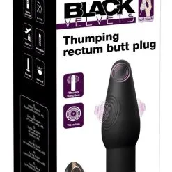 Black Velvets Bonzende Buttplug Thumping Rectum -Buttpluggs Winkel stotende buttplug thumping rectum verpakt kopie