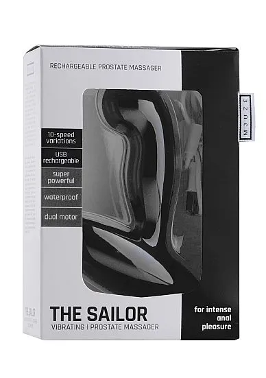 Mjuze The Sailor Prostaatstimulator - Zwart 5 Mjuze The Sailor Prostaatstimulator - Zwart - Afbeelding 3