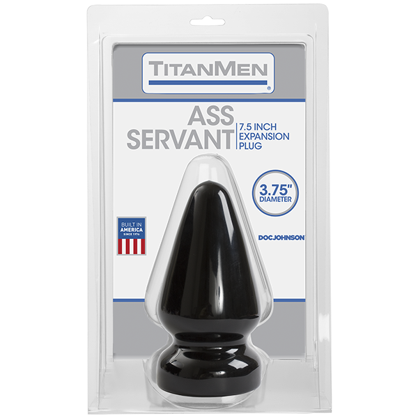 Titanmen Ass Servant Plug Black 4 Titanmen Ass Servant Plug Black - Afbeelding 2