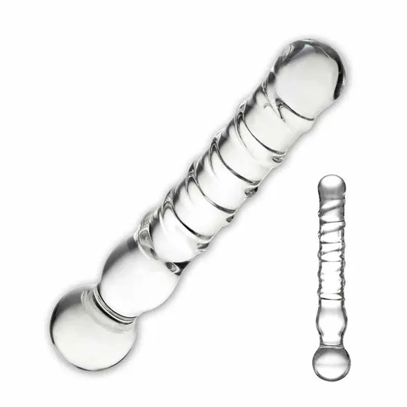 Glas Joystick Clear Glazen Dildo 3 Glas Joystick Clear Glazen Dildo