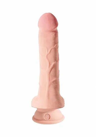 King Cock Triple Density Dildo Met Ballen 20 Cm - Huidskleur* - Afbeelding 2