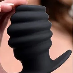 Master Series Tunnel Plug Hive Ass Geribbeld - Large* 8 Master Series Tunnel Plug Hive Ass Geribbeld - Large* -Buttpluggs Winkel tunnel plug hive ass geribbeld large buigzaam