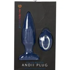 Nu Sensuelle Vibrerende Buttplug Andii Roller Motion - Blauw 7 Nu Sensuelle Vibrerende Buttplug Andii Roller Motion - Blauw -Buttpluggs Winkel vibrerende buttplug andii roller motion blauw 2