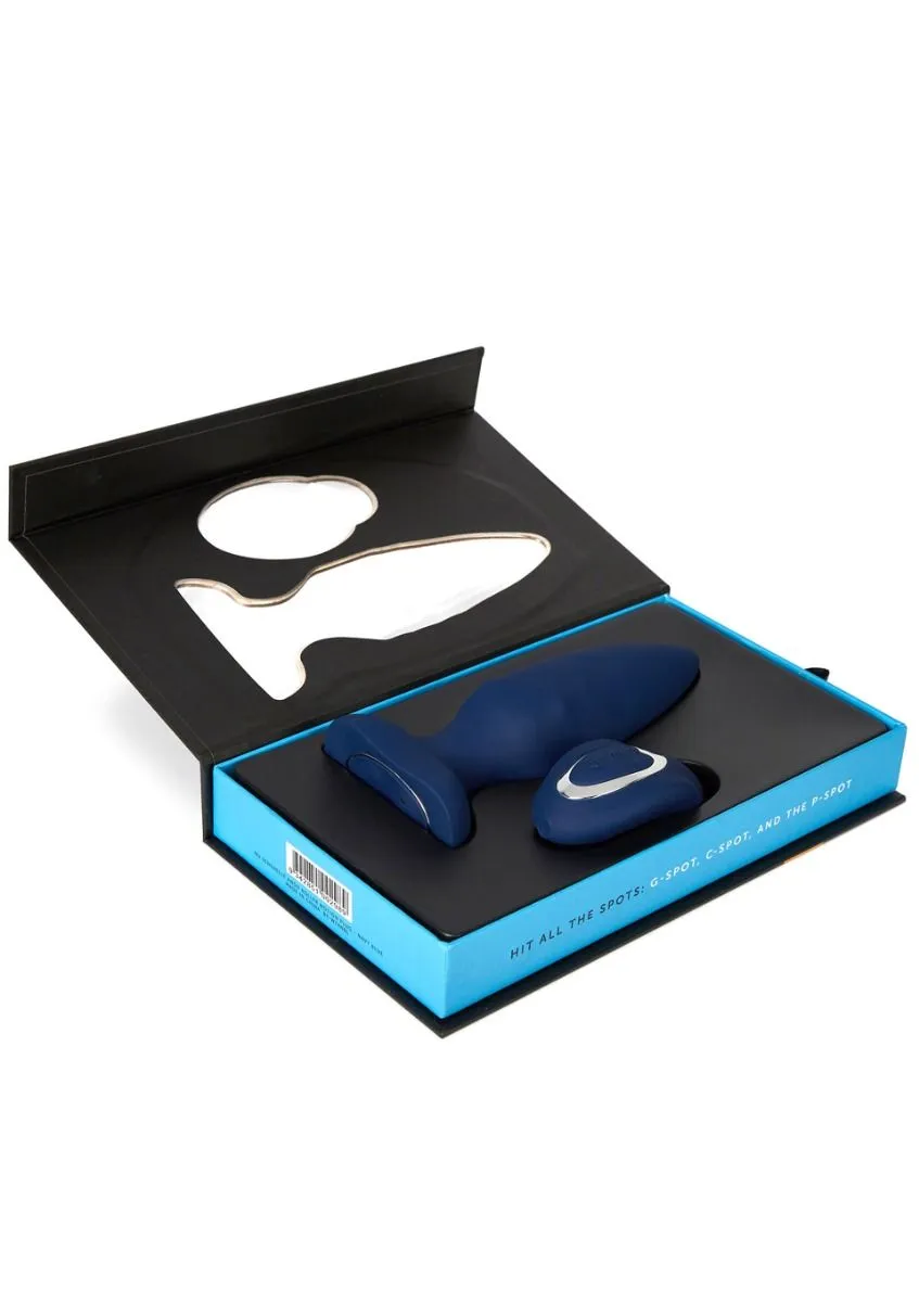 Nu Sensuelle Vibrerende Buttplug Andii Roller Motion - Blauw 5 Nu Sensuelle Vibrerende Buttplug Andii Roller Motion - Blauw - Afbeelding 3