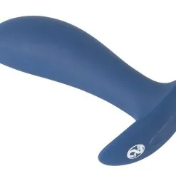 You2Toys Vibrerende Buttplug - Blauw -Buttpluggs Winkel vibrerende buttplug blauw zij