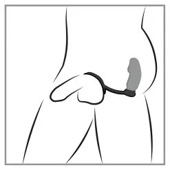 Black Velvets Vibrerende Cockring Met Buttplug -Buttpluggs Winkel vibrerende buttplug met cockring 10