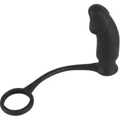 Black Velvets Vibrerende Cockring Met Buttplug -Buttpluggs Winkel vibrerende buttplug met cockring 4