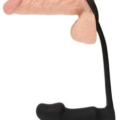 Black Velvets Vibrerende Cockring Met Buttplug -Buttpluggs Winkel vibrerende buttplug met cockring 7