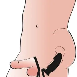 Black Velvets Vibrerende Cockring Met Buttplug -Buttpluggs Winkel vibrerende buttplug met cockring 9