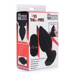 XR Brands Prostatic Play Vibrerende Buttplug The Assterisk* -Buttpluggs Winkel vibrerende buttplug the assterisk verpakt