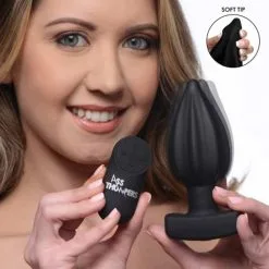 XR Brands Prostatic Play Vibrerende Buttplug The Assterisk* -Buttpluggs Winkel vibrerende buttplug the assterisk vrouw