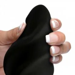 XR Brands Prostatic Play Vibrerende Buttplug The Driller* -Buttpluggs Winkel vibrerende buttplug the driller hand