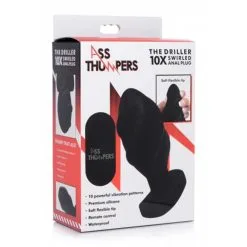 XR Brands Prostatic Play Vibrerende Buttplug The Driller* -Buttpluggs Winkel vibrerende buttplug the driller verpakt
