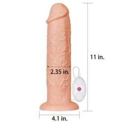 Lovetoy Vibrerende Dildo Dustin -Buttpluggs Winkel vibrerende dildo dustin afm