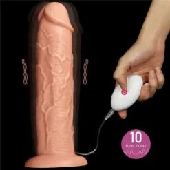 Lovetoy Vibrerende Dildo Dustin -Buttpluggs Winkel vibrerende dildo dustin remote