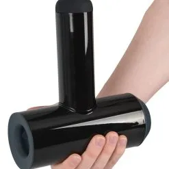 Rebel Vibrerende Masturbator Met Handvat -Buttpluggs Winkel vibrerende masturbator met handvat 6