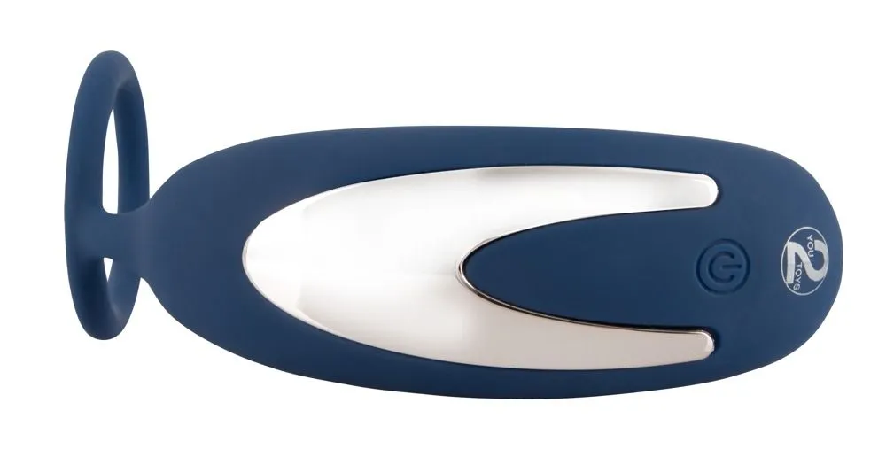 You2Toys Vibrerende Prostaat Plug Met Cockring - Blauw 3 You2Toys Vibrerende Prostaat Plug Met Cockring - Blauw