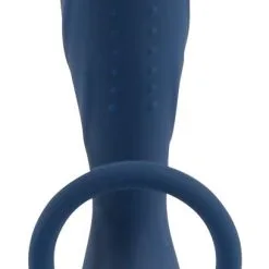 You2Toys Vibrerende Prostaat Plug Met Cockring - Blauw 18 You2Toys Vibrerende Prostaat Plug Met Cockring - Blauw -Buttpluggs Winkel vibrerende prostaat plug met cockring blauw vk