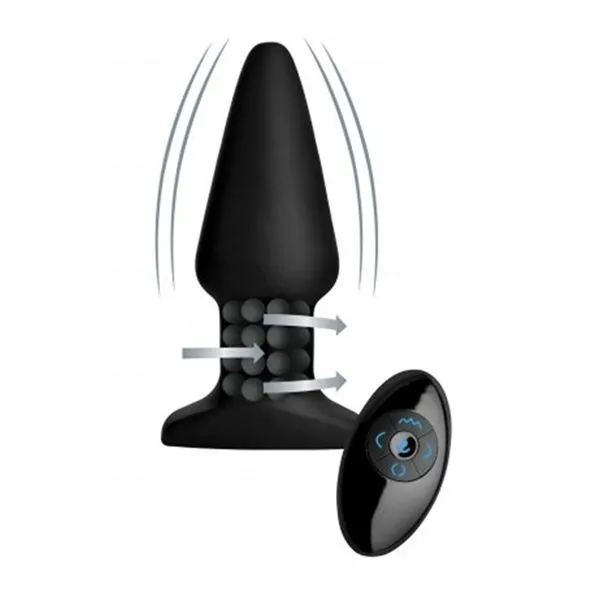 XR Brands Prostatic Play Vibrerende Rimming Buttplug Model R 3 XR Brands Prostatic Play Vibrerende Rimming Buttplug Model R