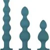 Evolved Vibrerende Anal Beads Set - Groen* -Buttpluggs Winkel vibrerende anal beads set groen