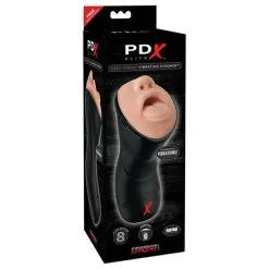 Pipedream Vibrerende Masturbator Deep Throat - Set
