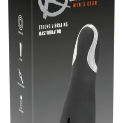 Rebel Vibrerende Masturbator Met Krachtige Motor* -Buttpluggs Winkel vibrerende masturbator met krachtige motor verpakking