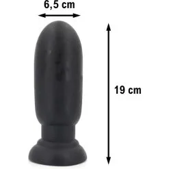 X-MEN XXL Buttplug Wadcutter - Zwart -Buttpluggs Winkel x men xxl buttplug wadcutter zwart afmetingen