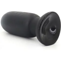 X-MEN XXL Buttplug Wadcutter - Zwart -Buttpluggs Winkel x men xxl buttplug wadcutter zwart zuignap 1