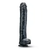 Blush XXL Dildo Jet Dark Steel Carbon 35 Cm -Buttpluggs Winkel xxl dildo jet dark steel carbon 1