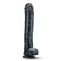 Blush XXL Dildo Jet Dark Steel Carbon 35 Cm