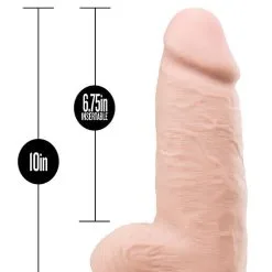 Blush XXL Dildo Pounder - Huidskleur* -Buttpluggs Winkel xxl dildo pounder huidskleur afmetingen