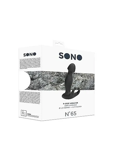 Shots Toys No. 65 - P-Spot Vibrator - Black 4 Shots Toys No. 65 - P-Spot Vibrator - Black - Afbeelding 2