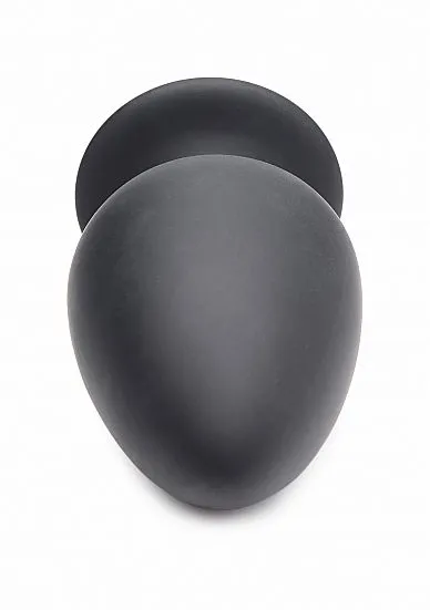 XR Brands Prostatic Play Zwarte Squeezable Buttplug - Large* 8 XR Brands Prostatic Play Zwarte Squeezable Buttplug - Large* - Afbeelding 6