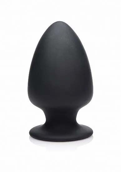 XR Brands Prostatic Play Zwarte Squeezable Buttplug - Large* 3 XR Brands Prostatic Play Zwarte Squeezable Buttplug - Large*