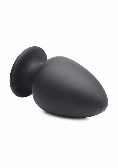 XR Brands Prostatic Play Zwarte Squeezable Buttplug - Large* 6 XR Brands Prostatic Play Zwarte Squeezable Buttplug - Large* - Afbeelding 4