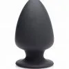 XR Brands Prostatic Play Zwarte Squeezable Buttplug - Medium* -Buttpluggs Winkel zwarte squeezable buttplug medium