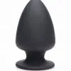 XR Brands Prostatic Play Zwarte Squeezable Buttplug - Small* -Buttpluggs Winkel zwarte squeezable buttplug small