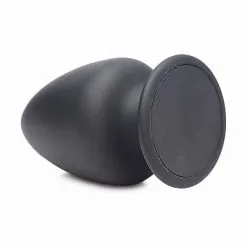 XR Brands Prostatic Play Zwarte Squeezable Buttplug - Small* 9 XR Brands Prostatic Play Zwarte Squeezable Buttplug - Small* -Buttpluggs Winkel zwarte squeezable buttplug small voorkant