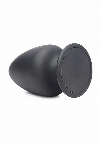 XR Brands Prostatic Play Zwarte Squeezable Buttplug - Small* 5 XR Brands Prostatic Play Zwarte Squeezable Buttplug - Small* - Afbeelding 3