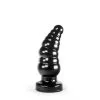 Zizi - Worm Dildo Zwart -Buttpluggs Winkel zzt38bk 2